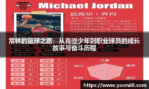 常林的篮球之路：从青涩少年到职业球员的成长故事与奋斗历程